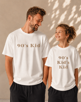 90s Kid's Kid - Premium Organic Oversized Cotton T-shirts - Pack of 2