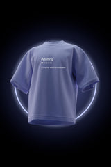 Adulting Review -  Premium Oversized French Terry Cotton T-shirt