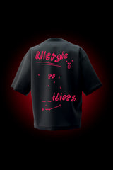 Allergic To Idiots - Premium Organic Cotton Oversized T-shirt