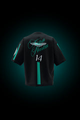Aston Martin - F1 Racing - Premium French Terry Cotton Oversized T-shirt