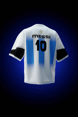 FIFA World Cup 2026 - Messi Jersey - Premium French Terry Cotton Oversized T-shirt