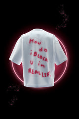 Blocked - Premium Oversized French Terry Cotton T-shirt