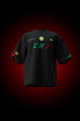 FIFA World Cup 2026 - Ronaldo CR7 Jersey - Premium French Terry Cotton Oversized T-shirt