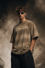 Extraordinaire - Premium Stripe Oversized Organic Cotton T-shirt