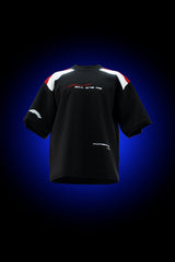 Porsche 911 GT3 RS-inspired oversized racing T-shirt with technical automotive graphics