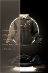 Falling In Place - Oversized Hoodie - Premium Organic Cotton Fleece