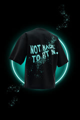 Don't Fit In -  Premium Oversized French Terry Cotton T-shirt