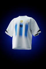 FIFA World Cup 2026 - Messi Jersey - Premium French Terry Cotton Oversized T-shirt