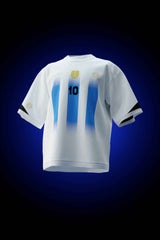 FIFA World Cup 2026 - Messi Jersey - Premium French Terry Cotton Oversized T-shirt