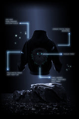 The Lion - Luminescent Hoodie - Premium Oversized Organic Cotton Fleece