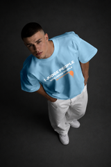 I Judge People - Premium French Terry Cotton Oversized T-shirt