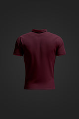 Merlot - Premium Organic Marcella Cotton Polo Shirt