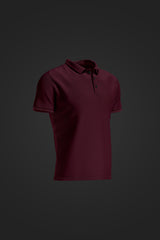 Merlot - Premium Organic Marcella Cotton Polo Shirt