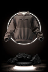 No - Oversized Hoodie - Premium Organic Cotton Fleece