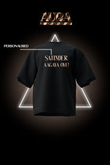 Personalised Punjabi Aagaye Oye! - Premium Oversized Diljit Dosanjh Merch