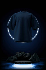 Blues - Pack of 2 - Premium French Terry Cotton Oversized T-shirts