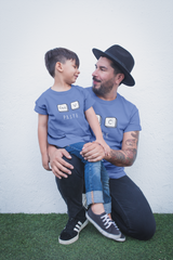 Copy & Paste - Premium Organic Cotton T-shirts - Pack of 2 - Blue
