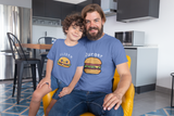 Burger & Slider - Premium Organic Cotton T-shirts - Pack of 2 - Blue