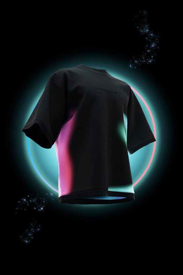 Northern Lights -  Premium Oversized French Terry Cotton T-shirt