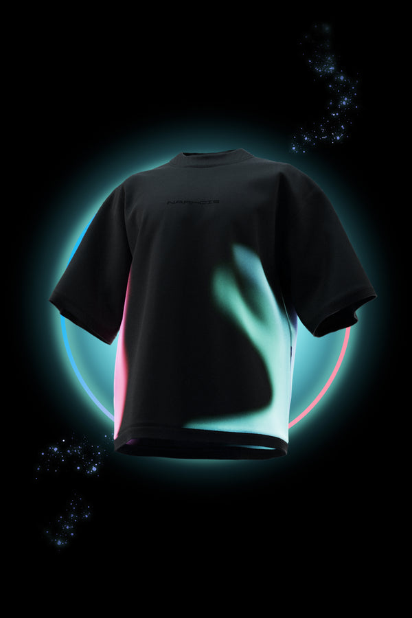 Northern Lights -  Premium Oversized French Terry Cotton T-shirt