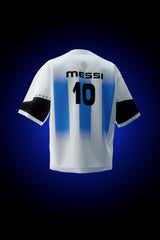 FIFA World Cup 2026 - Messi Jersey - Premium French Terry Cotton Oversized T-shirt