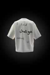 ChatGPT - Premium French Terry Cotton Oversized T-shirt