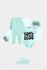 Cool Little Dude Rompers - Pack of 2