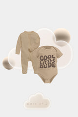 Cool Little Dude Rompers - Pack of 2