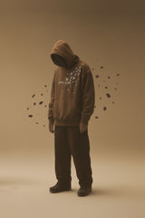 Falling In Place - Oversized Hoodie - Premium Organic Cotton Fleece