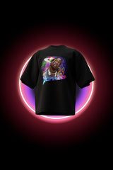 Highest In The Room -  Premium Oversized French Terry Cotton T-shirt - Travis Scott Merch