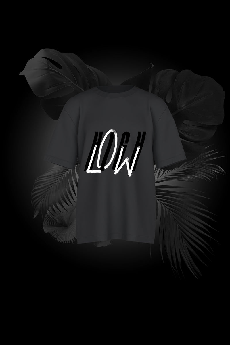 Highs & Lows - Premium Organic Cotton Oversized T-shirt