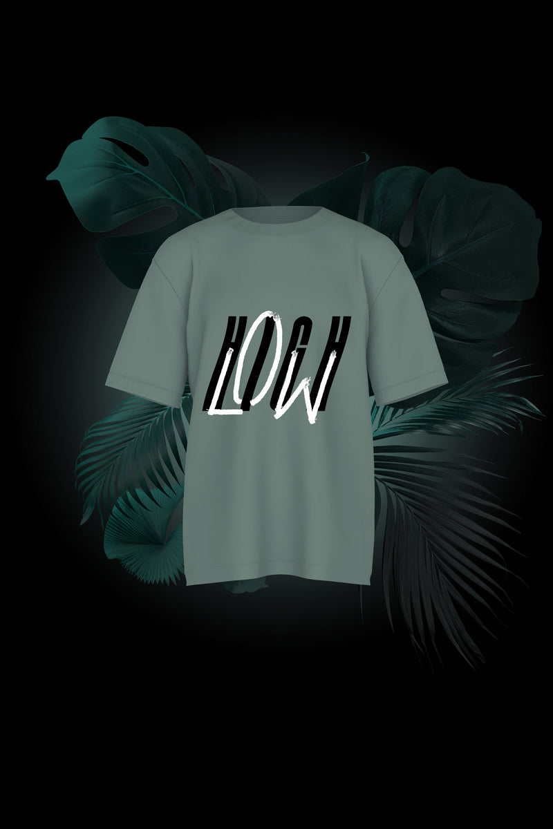 Highs & Lows - Premium Organic Cotton Oversized T-shirt