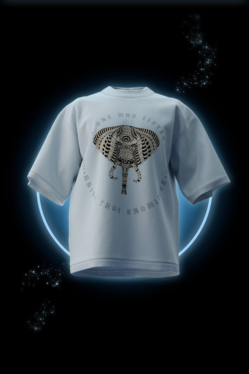 Knowledge & Wisdom -  Premium Oversized French Terry Cotton T-shirt