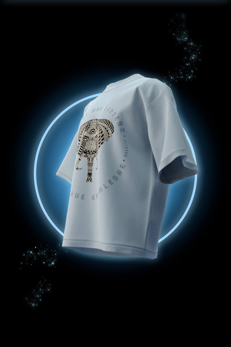 Knowledge & Wisdom -  Premium Oversized French Terry Cotton T-shirt