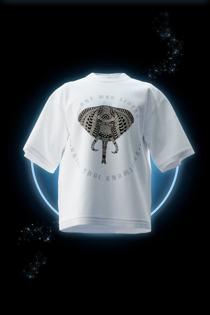 Knowledge & Wisdom -  Premium Oversized French Terry Cotton T-shirt