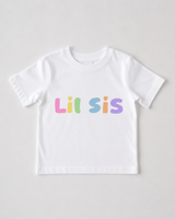 Big Bro Lil Sis - Rakhi Special - Premium Organic  Oversized Cotton T-shirts - Pack of 2