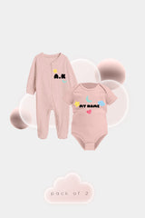 Personalised Puff Rompers - Pack of 2