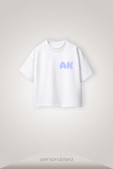 Kids Initials Personalised T-shirt - Kids Premium Organic Cotton T-shirt
