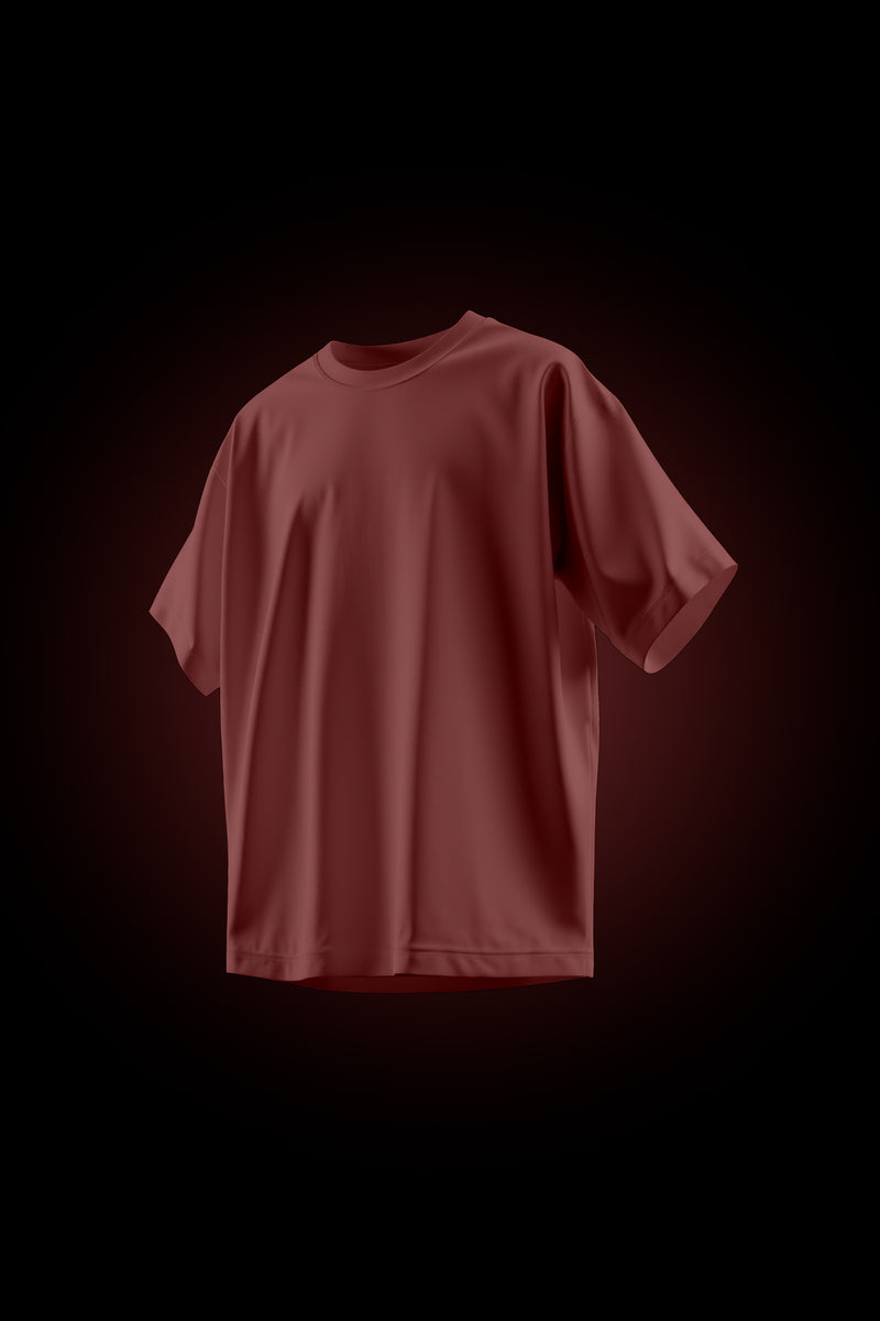 Rust - Oversized Premium Organic T-shirt - Lite