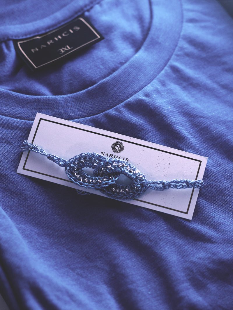 Personalised Rakhi Hamper  - Premium Organic Cotton T-shirt & Embroidered Handmade Rakhi