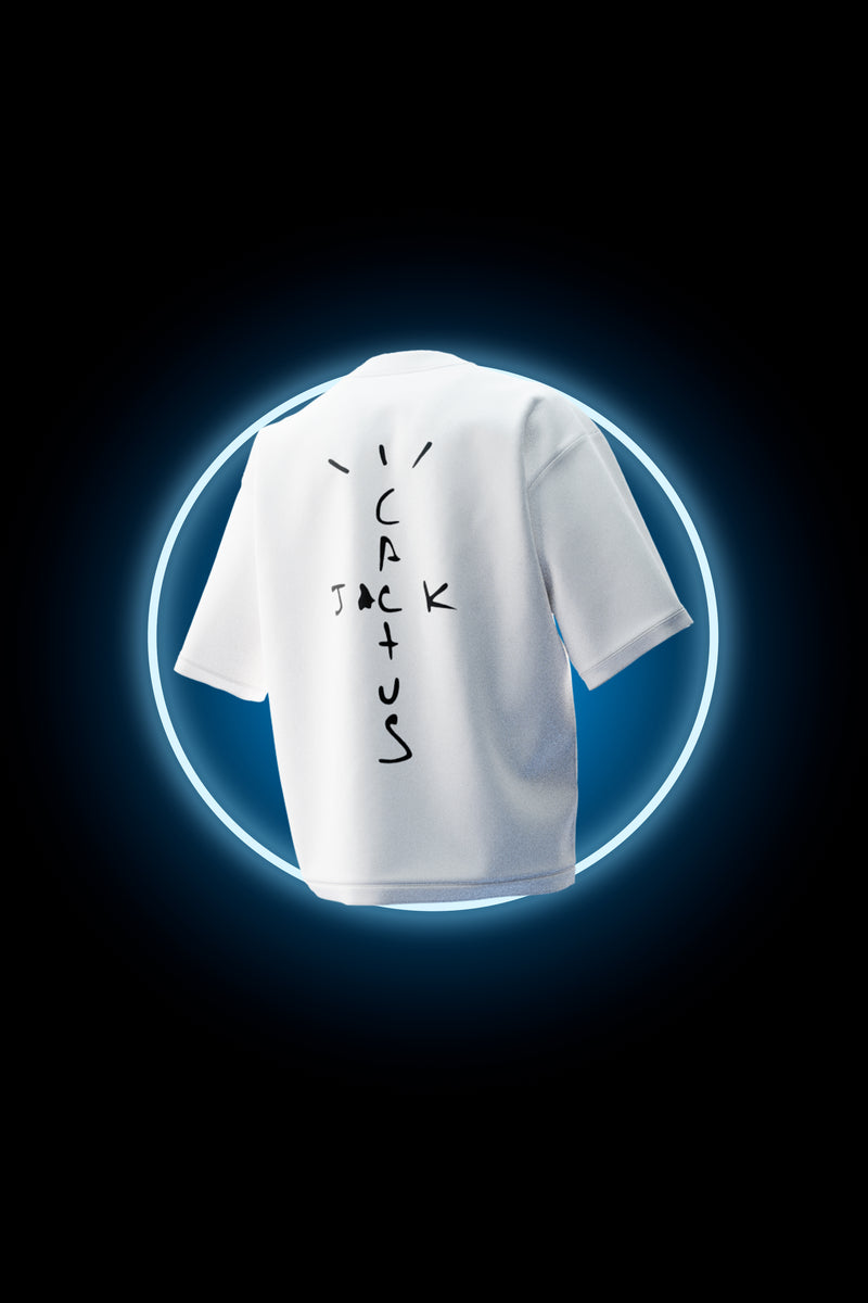 Utopia -  Premium Oversized French Terry Cotton T-shirt - Travis Scott Merch
