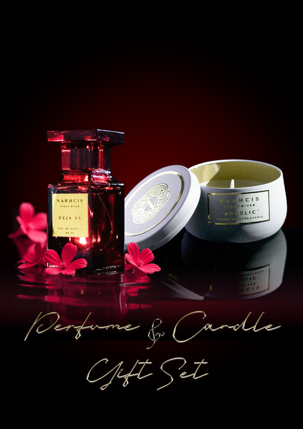 Gift Box - For Her - Luxury Scented Candle & Perfume Gift Set