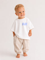 Kids Initials Personalised T-shirt - Kids Premium Organic Cotton T-shirt