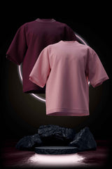 Winery - Pack of 2 - Premium French Terry Cotton Oversized T-shirts