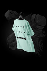 Know Your Worth - Premium Oversized French Terry Cotton T-shirt