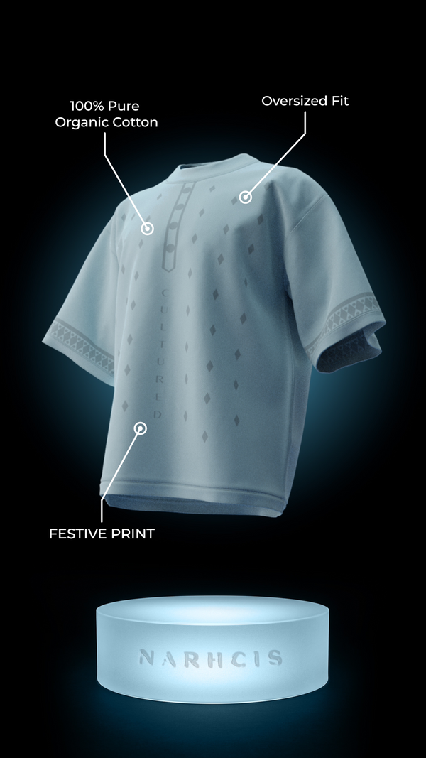 The Kurtee -  Premium Oversized French Terry Cotton T-shirt