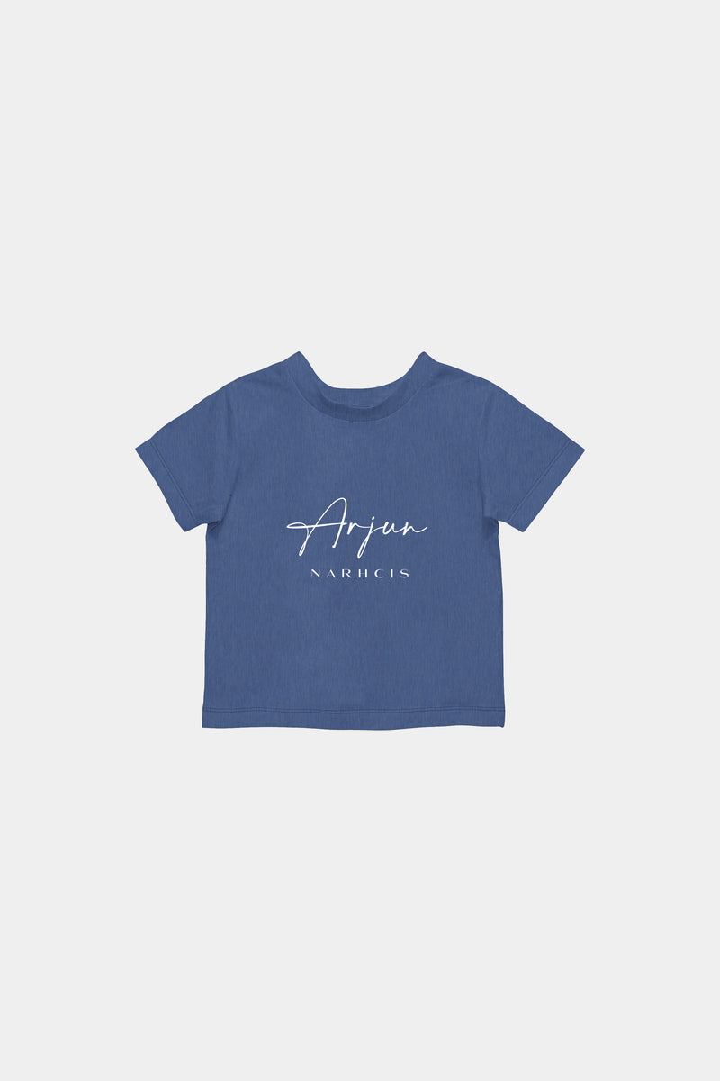 Personalise - Kids Premium Organic Cotton T-shirt - Blue