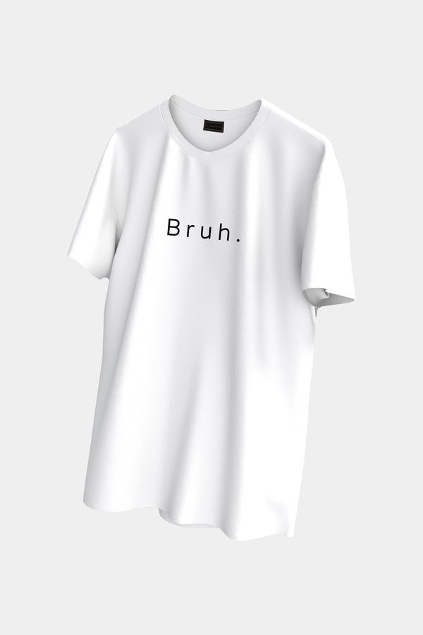 Bruh - Premium Oversized French Terry Cotton T-shirt