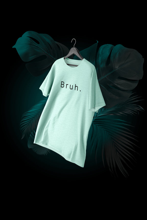 Bruh - Premium Oversized French Terry Cotton T-shirt