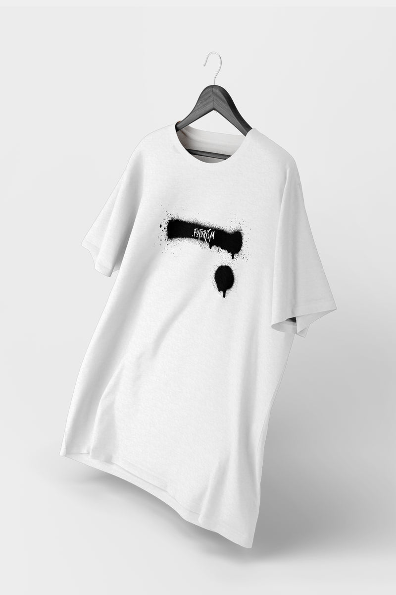 Futurism - Premium Oversized French Terry Cotton T-shirt